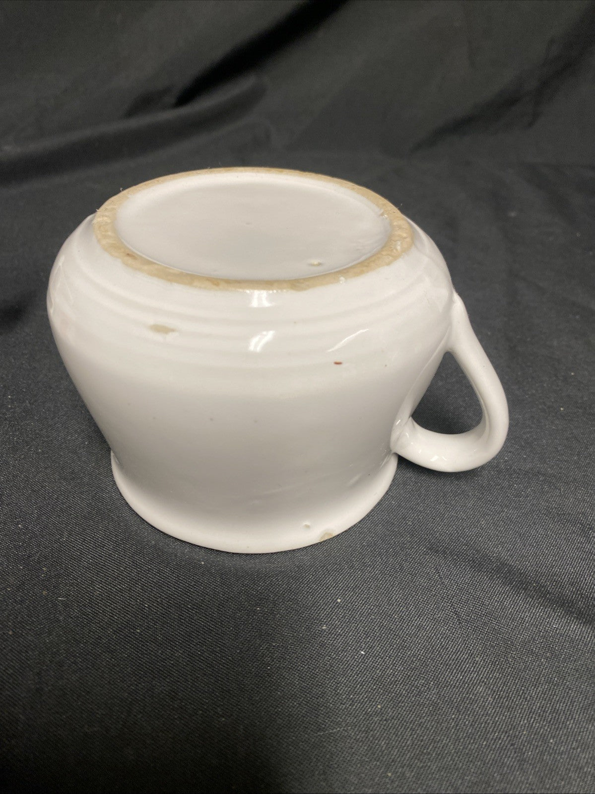 Pair of 1980's soup mugs Chicken and Mushroom beautiful condition - (1798)