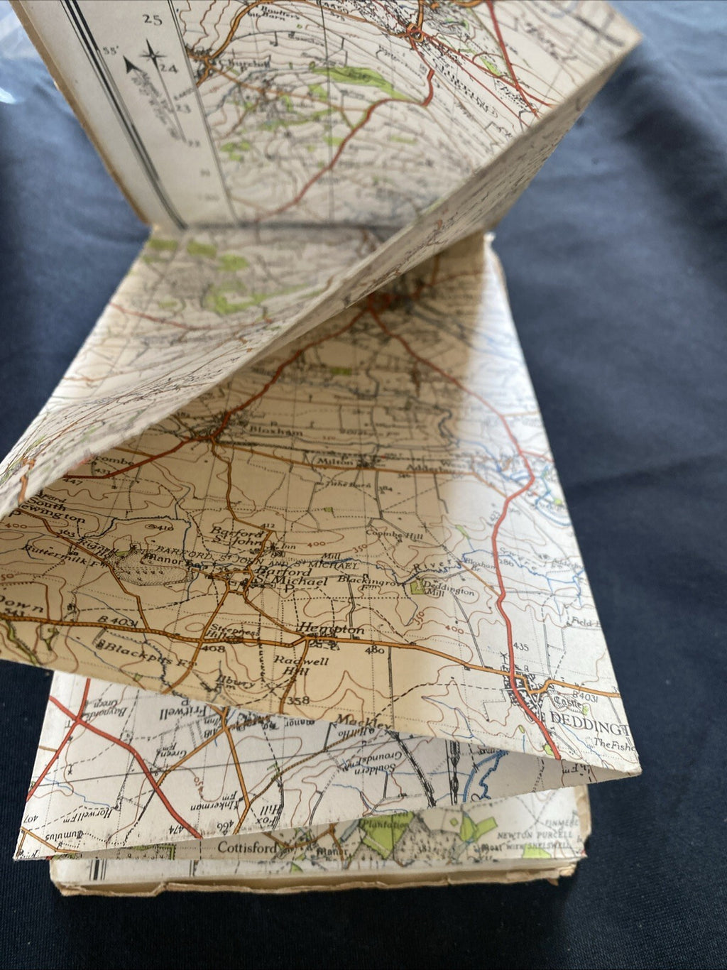 Banbury Ordnance Survey One Inch Map Published 1946 #145 (1284)