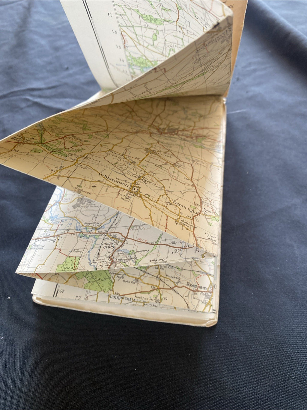 Fakenham Ordnance Survey OS Landranger Map #125 One INch scale (1317)