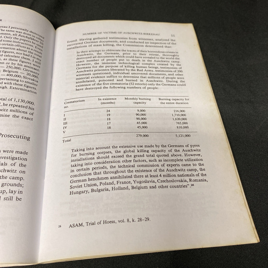 Book - Auschwitz How Many Perished Jews, Poles, Gypsies. by Franciszek Piper (1528)