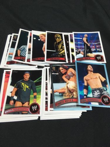TOPPS WWE Cards 2011 - Raw x 22 Raw Metallic x 3 NXT x 2 - (6341)