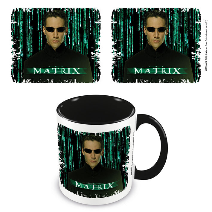 MUG Boxed Ceramic - MOVIE - The Matrix (Hello Neo) - Black Mug