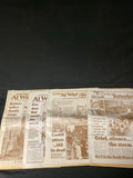 South Wales Echo 1989 - At War x 3, Yesterday x 1, News from 1900 to 1989 - (5416)
