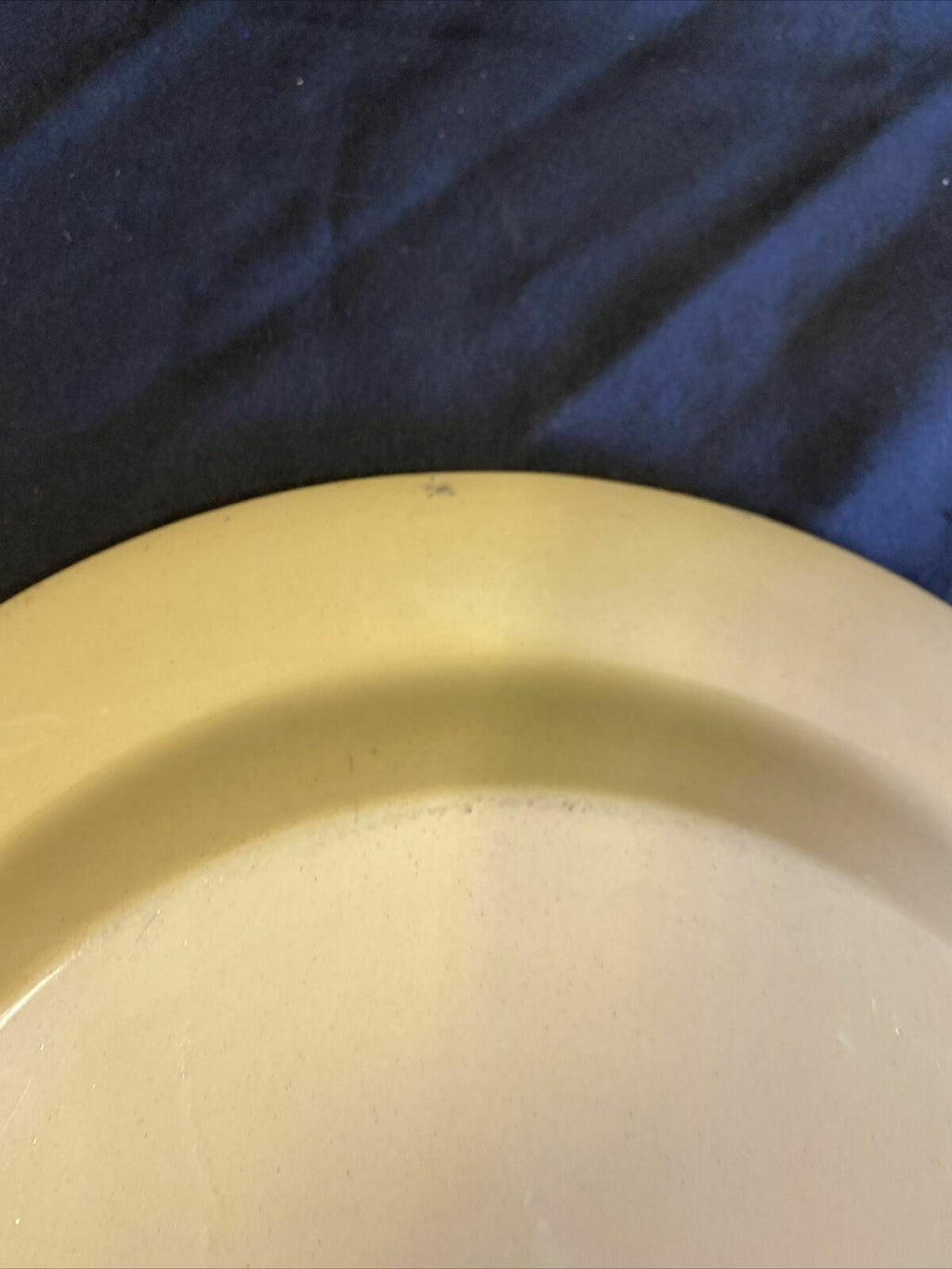 Wedgwood Van Hoorne Stoneware 32cm Plate dated 1899 two chips on back edge (7655
