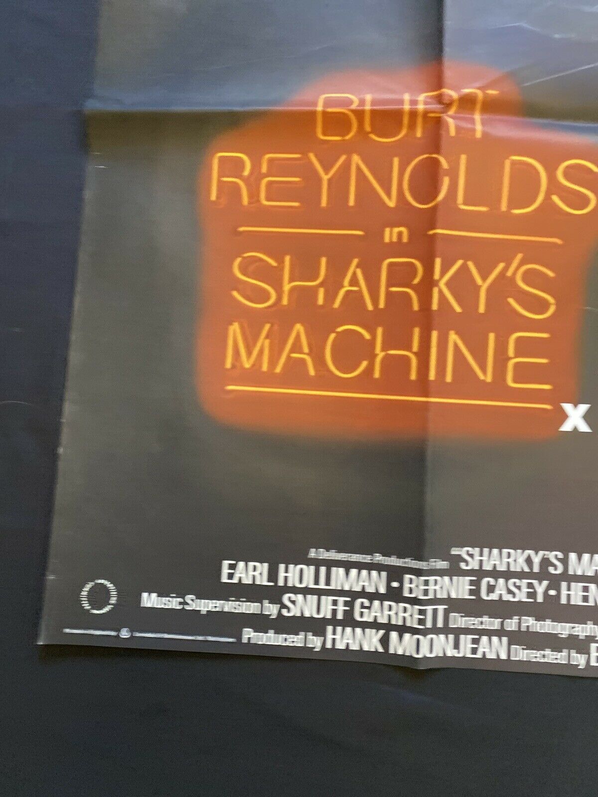 ORIGINAL UK QUAD POSTER - Sharky's Machine - 1981 - 30" x 40" - (6549)