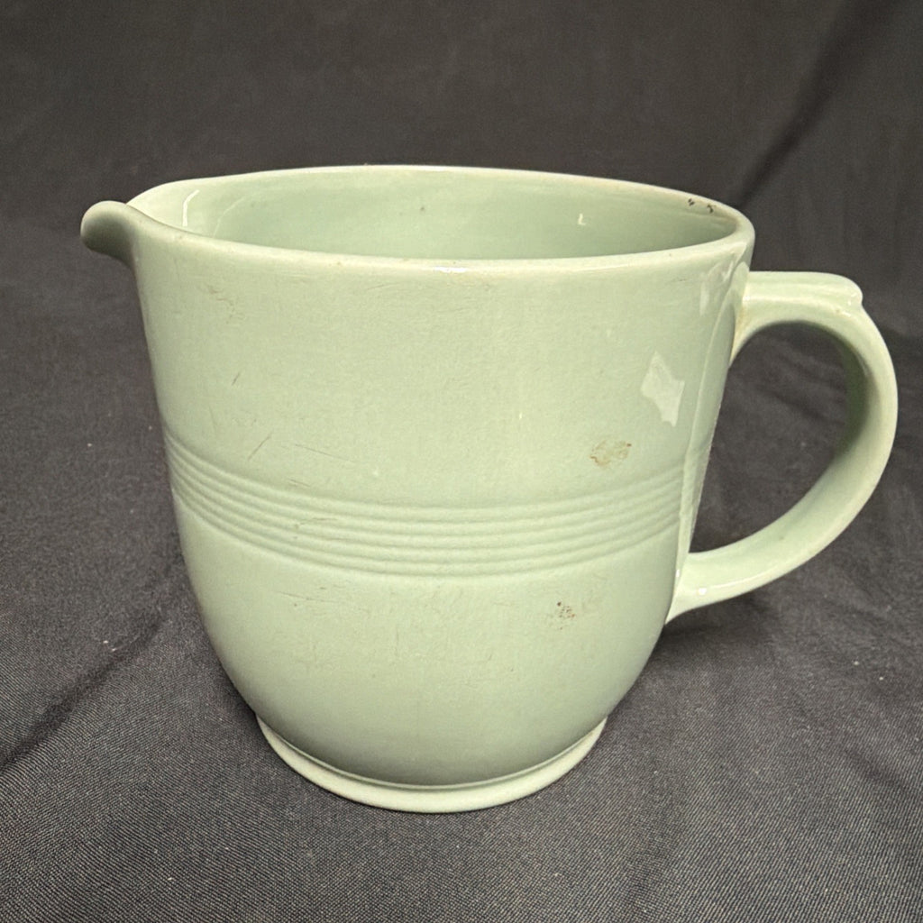 Wood's Ware Beryl Utility Green 1940's large Jug 12cm tall, 13Cm D.- (1924) 