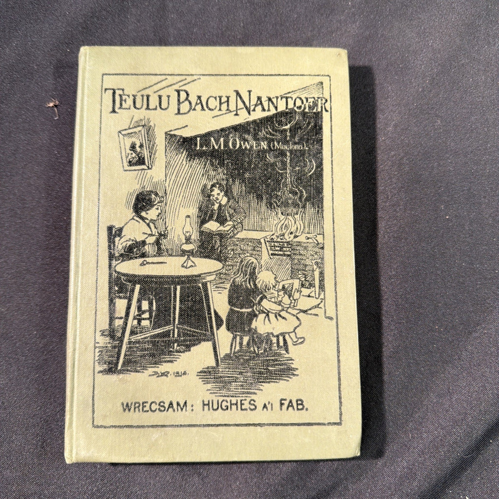 Teulu Bach Nantoer, L.M. Owen, Moelona - Welsh Language book - (1866)