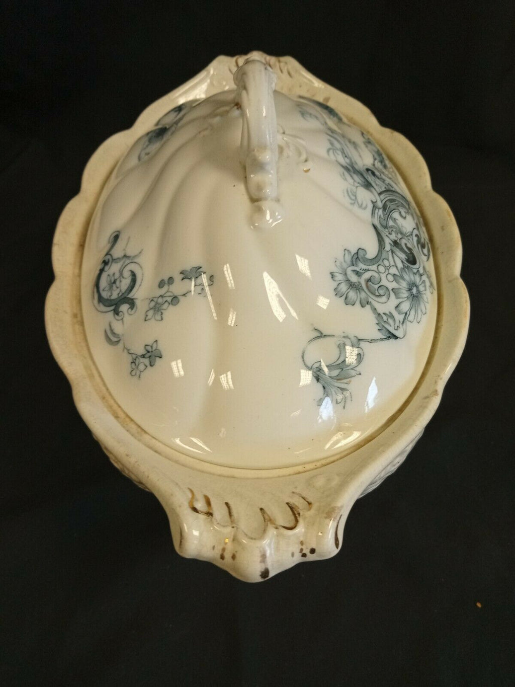 W H Grindley & Co England Tureen Marseilles 30cm 1892 - 1914 - (7970)