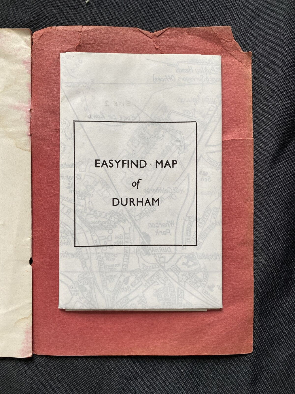MAP - Easyfind 1960's New Map and Street Directory DURHAM - (9533)