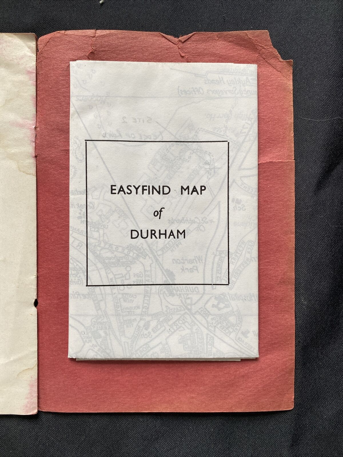 MAP - Easyfind 1960's New Map and Street Directory DURHAM - (9533)