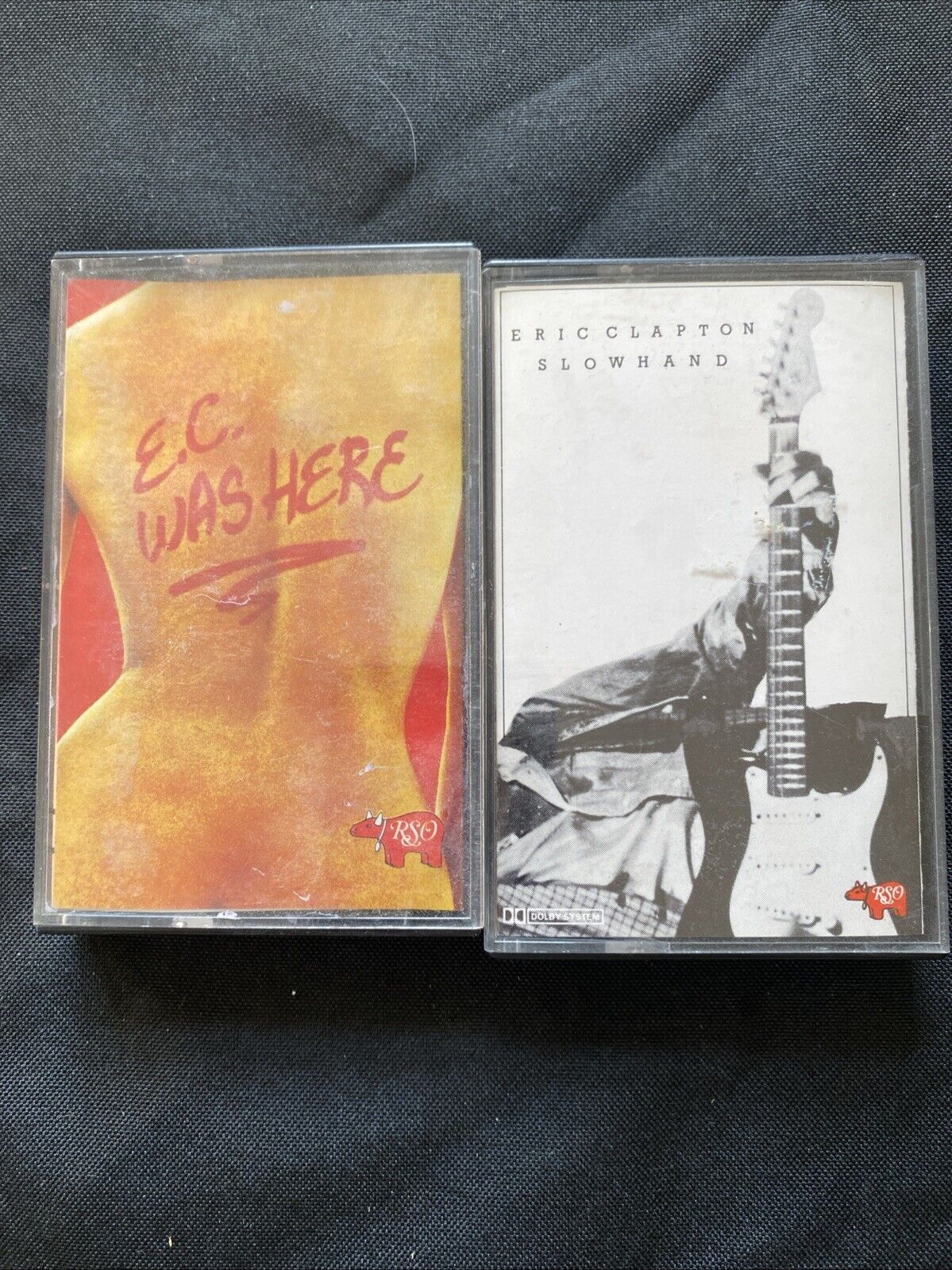 Eric Clapton Cassette Tapes E.C. Was Here & Slowhand -(5902)