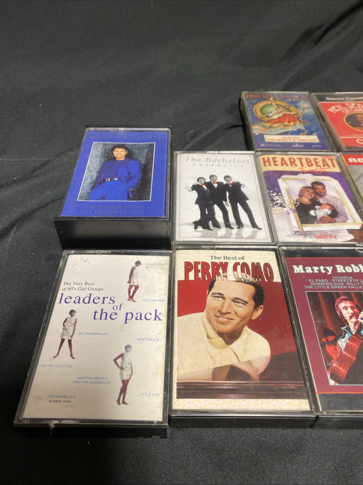 20 Cassette tapes Mainly 60's / 70's Valli Ross Essex Como Bilk - (1737)