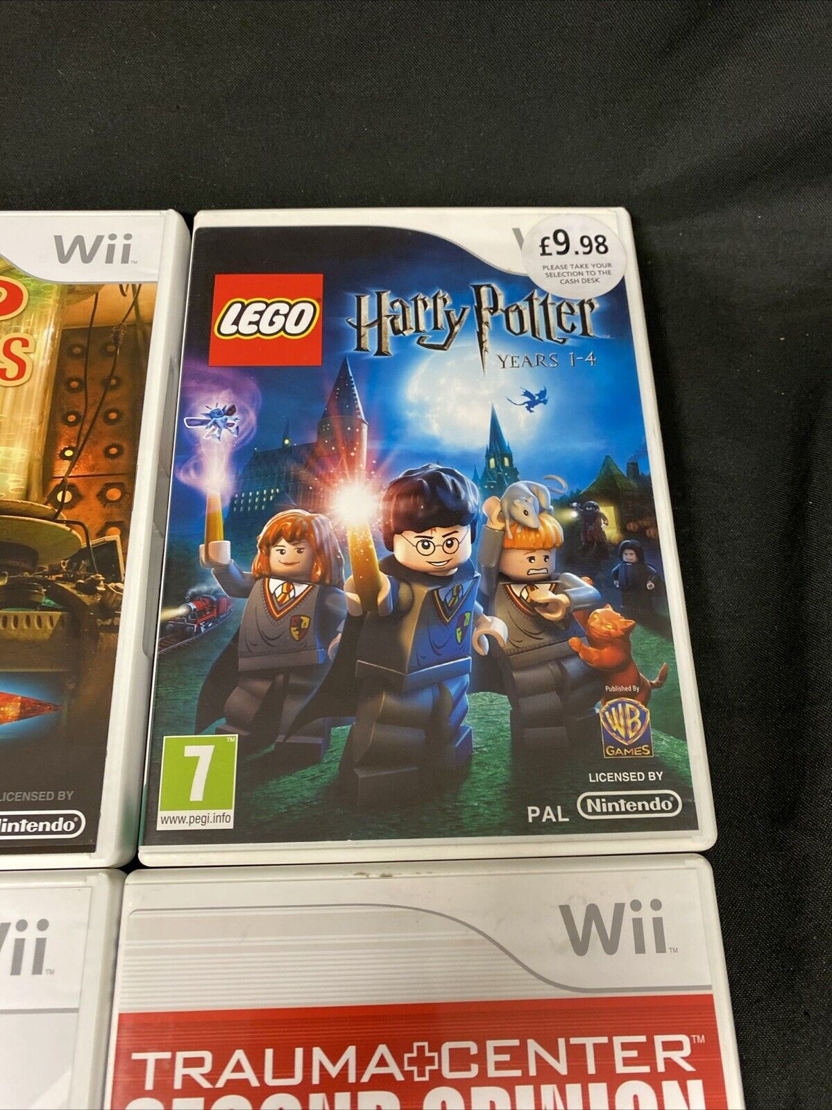 Nintendo WII Bundle 4 Games Inc LEGO Harry Potter and more - (5560)