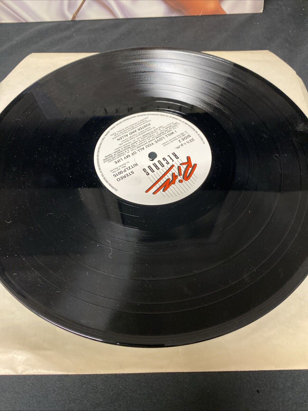 VINYL RECORD - Foster & Allen Reflections & I will love you all of my life (5673