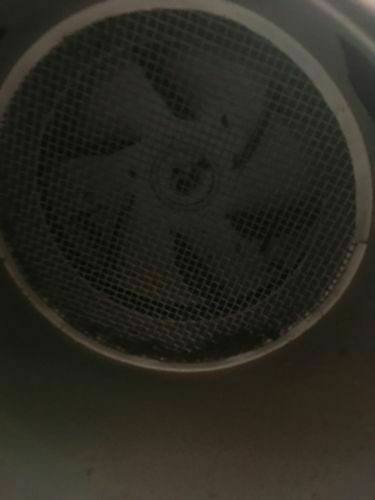 1930's TURBINATOR Hair Dryer W L Martin - Jet engine styled Cast Iron - (6614)