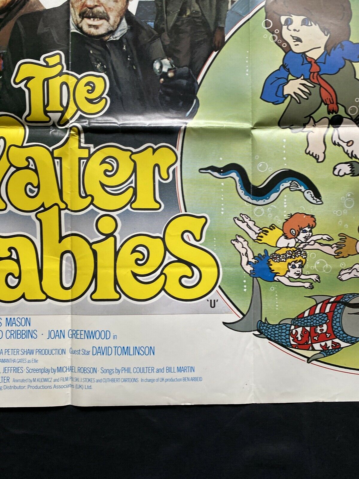 ORIGINAL UK QUAD POSTER - Waterbabies - 1978 - 30" x 40" - (6562)