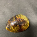 Beautiful Vintage Preserved Hornet In Amber Necklace Pendant - (1673)