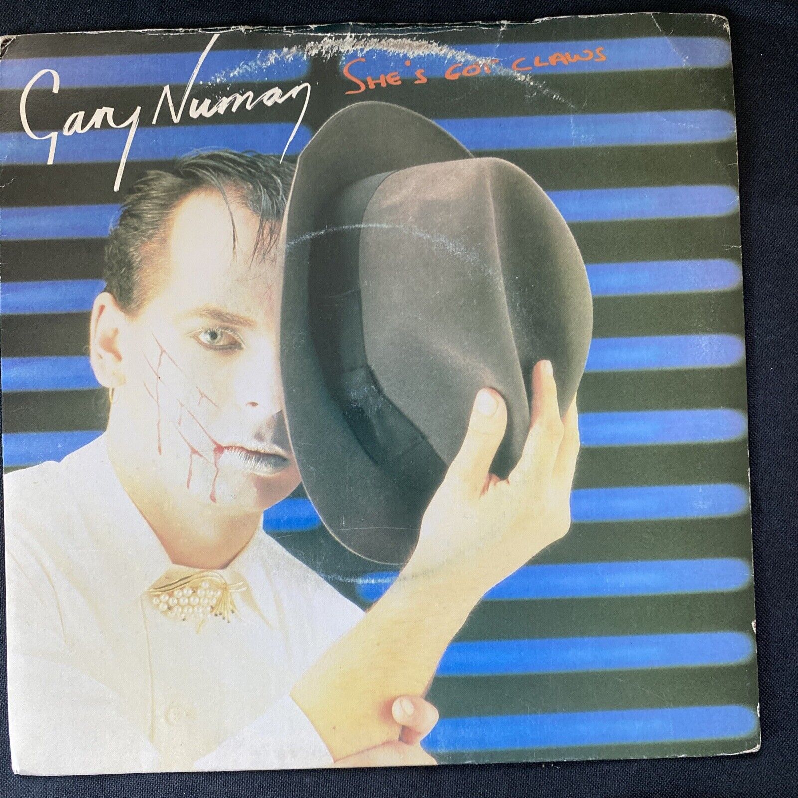 Vinyl Records 7" Singles 5 x 1980's Gary Numan, Halo James, H2O, Etc - (9463)