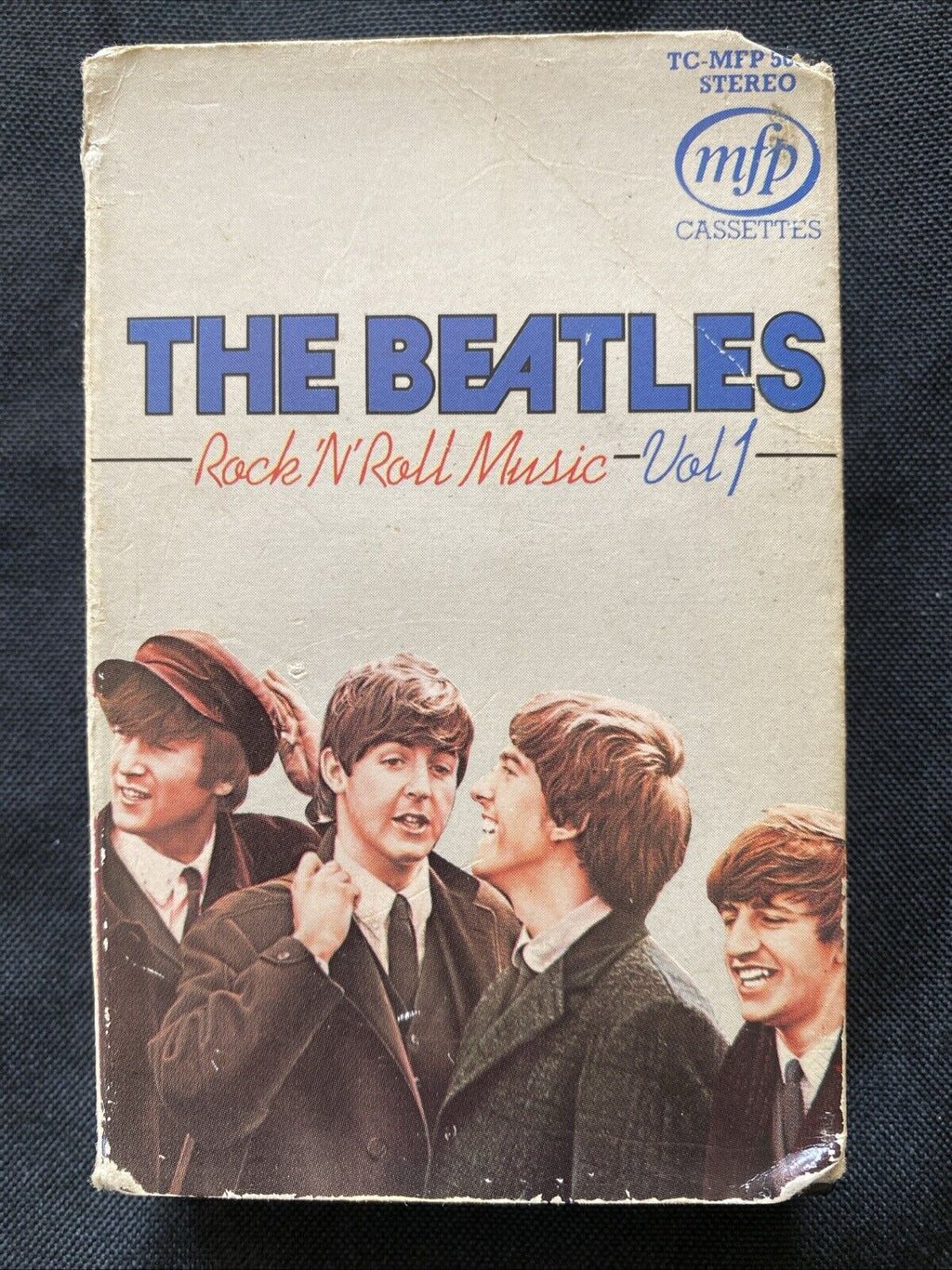 The Beatles Rock N Roll Music Vol 1 Card Case Cassette Tape 1979 - (5909)