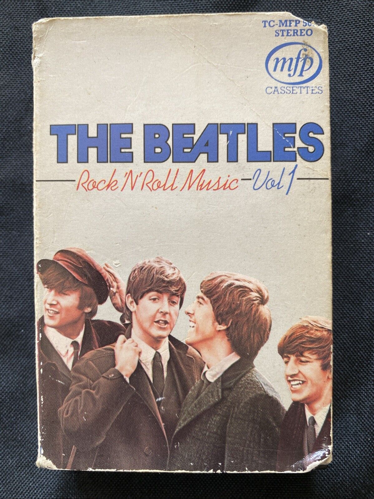The Beatles Rock N Roll Music Vol 1 Card Case Cassette Tape 1979 - (5909)