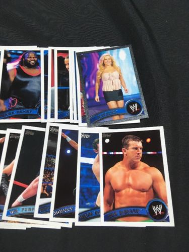TOPPS WWE Cards 2011 Smack Down x 20 Legends x 10 Smack Down Metallic x 1 (6342)