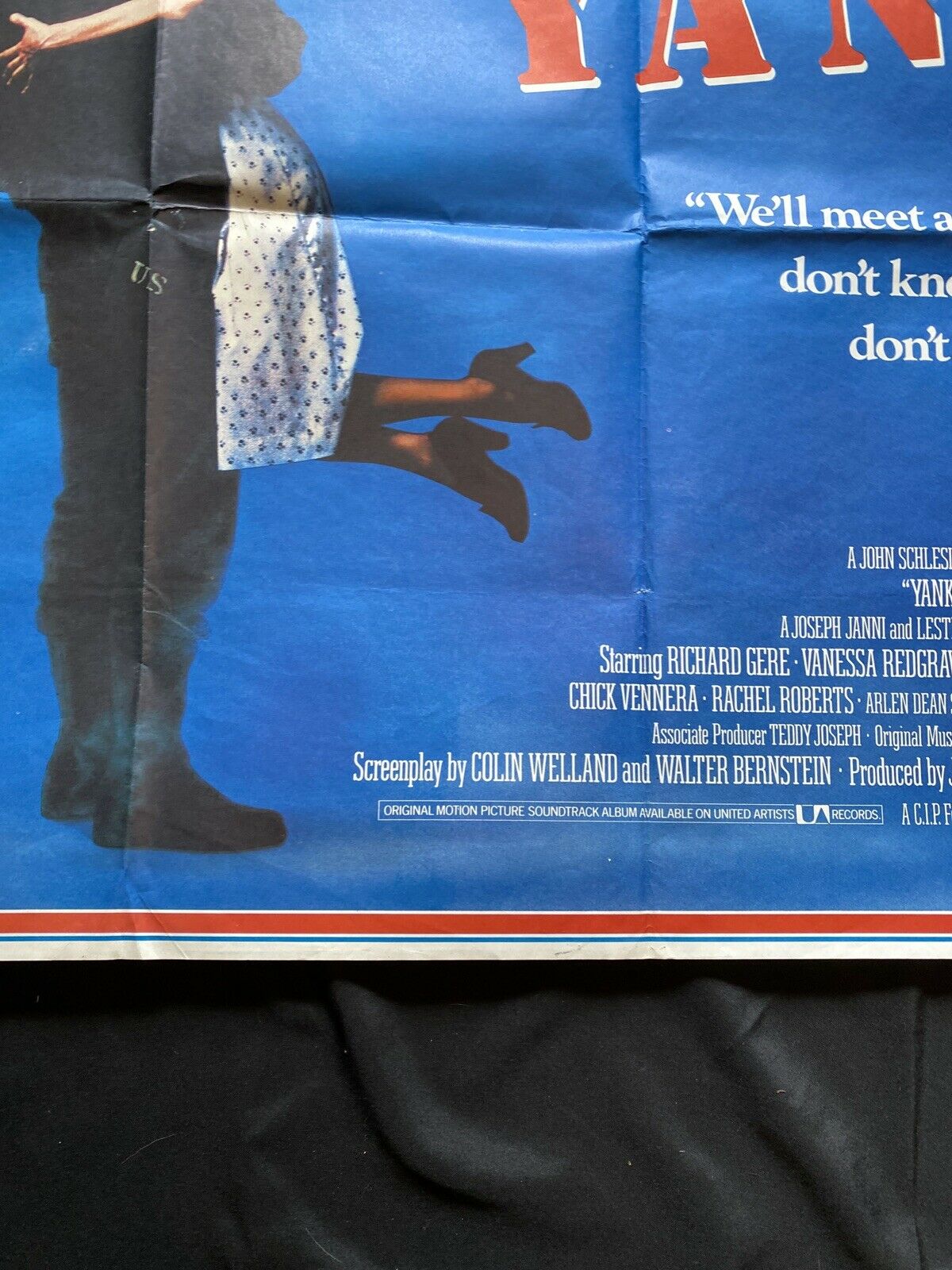 ORIGINAL UK QUAD POSTER - Yanks - 1979 - 30" x 40" - (6588)