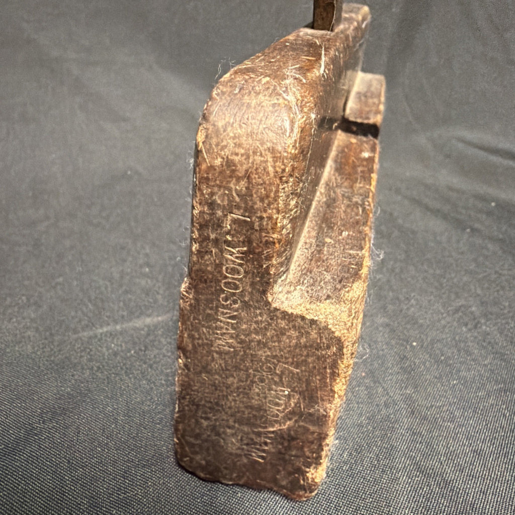 Antique British Wooden Moulding Plane 9.5" - (1941)
