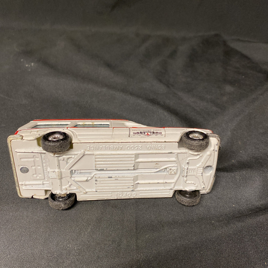 Husky Ambulance & Corgi Bonna 2500 Zurich Ambulance 80's - (1414)