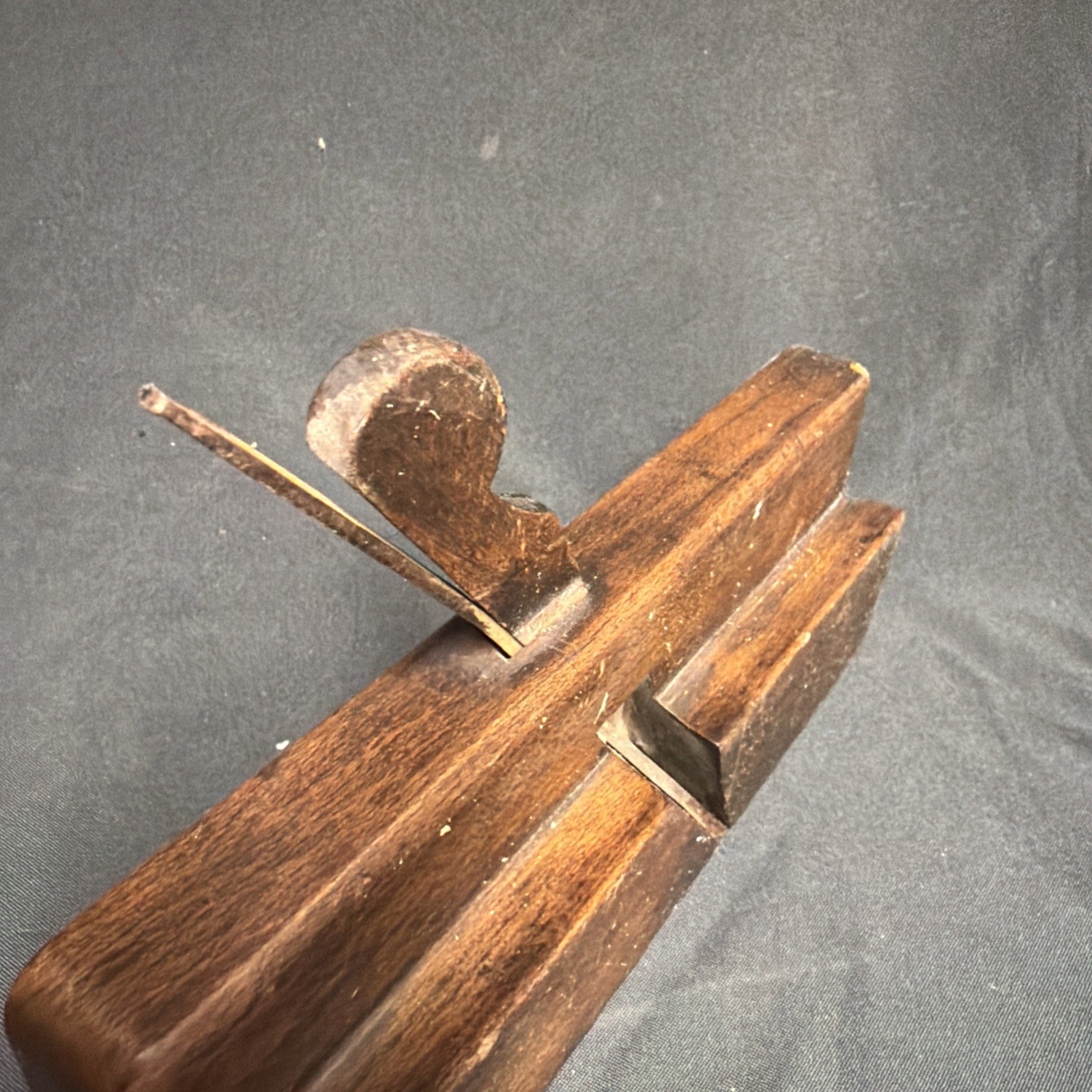Antique British Wooden Moulding Plane 9.5" J Graham? - (1859)