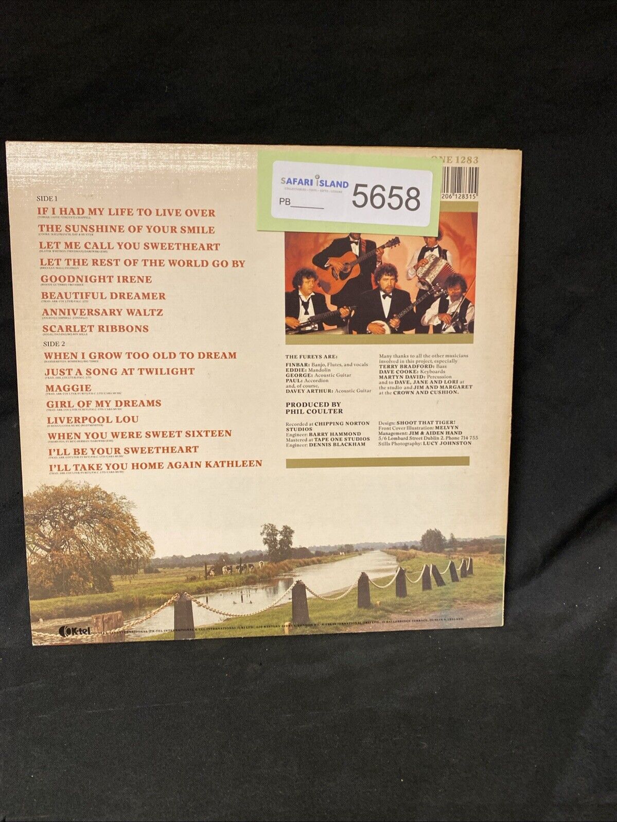 VINYL RECORD - The Furey's & Davey Arthur GOLDEN DAYS Album 1984 - (5658)