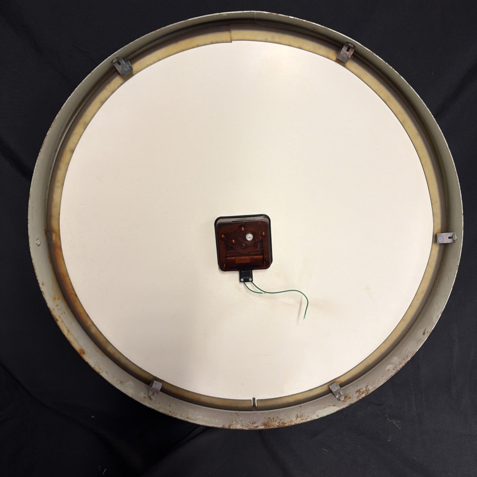 Clock Vintage Westerstrands TR Services Industrial 24" D. Original Cond - (2052)