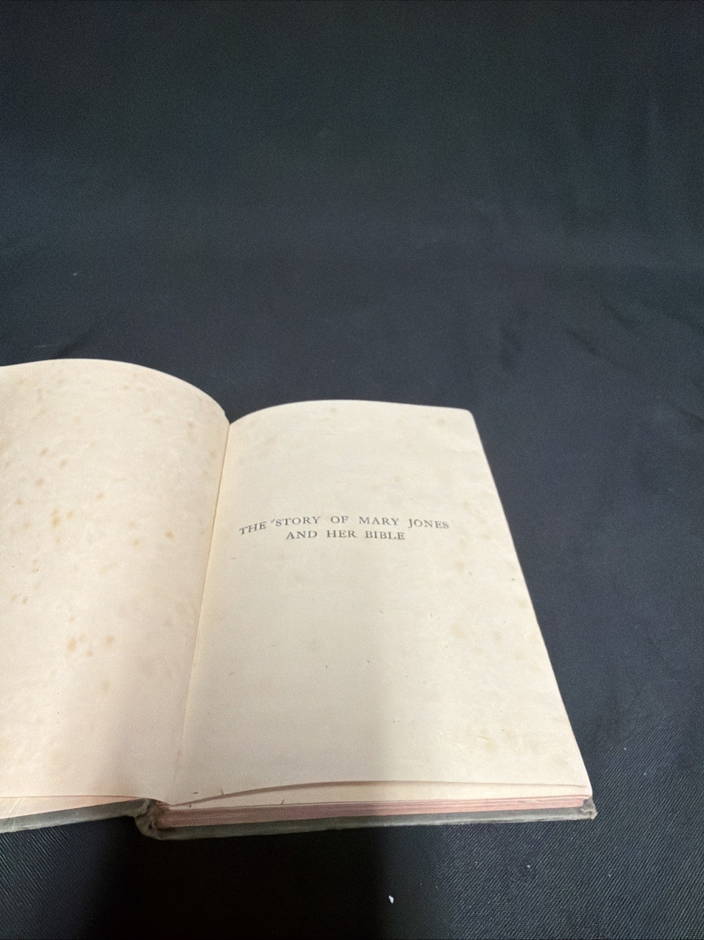 The Story Of Mary Jones and her Bible 1944 - M.E.R. - (1826)