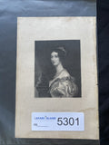Victorian Regency London Engraving Caroline Duchess Of Richmond 1841 - (5301)