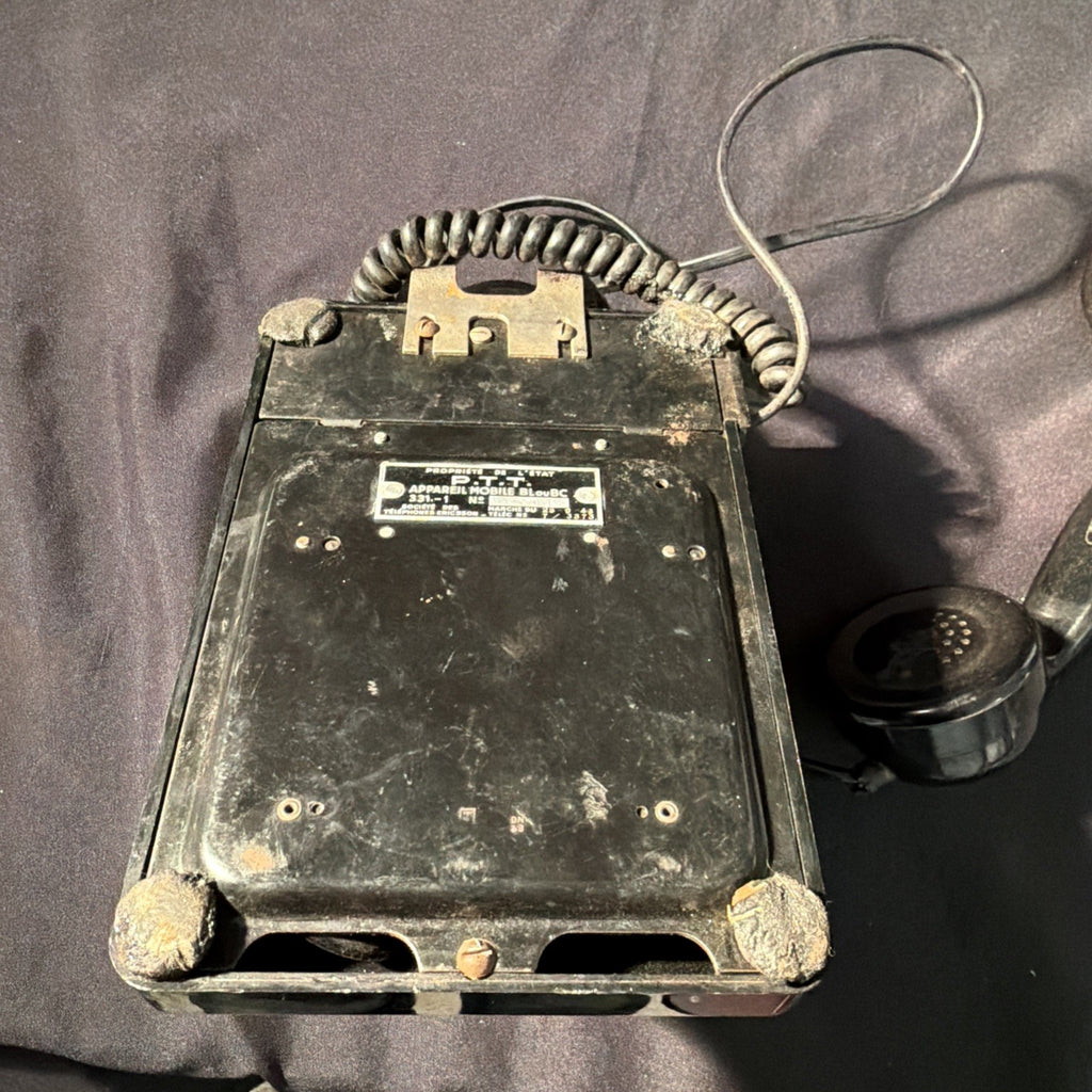 Ericsson French P.T.T 331-1 1946 Bakelite Rotary Dial Telephone - (2009)
