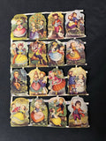 Vintage 1950's Gift Stickers Stamps Tags x 16 on uncut sheet - (5505)