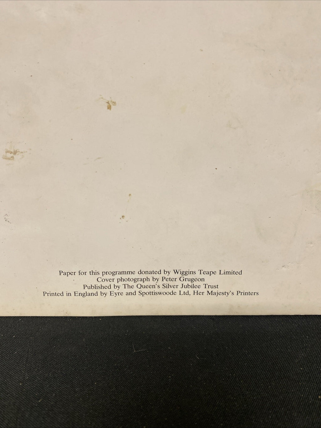 Official Souvenier Programme Silver Jubilee 1977 H.R.H.The Queen - (1691)