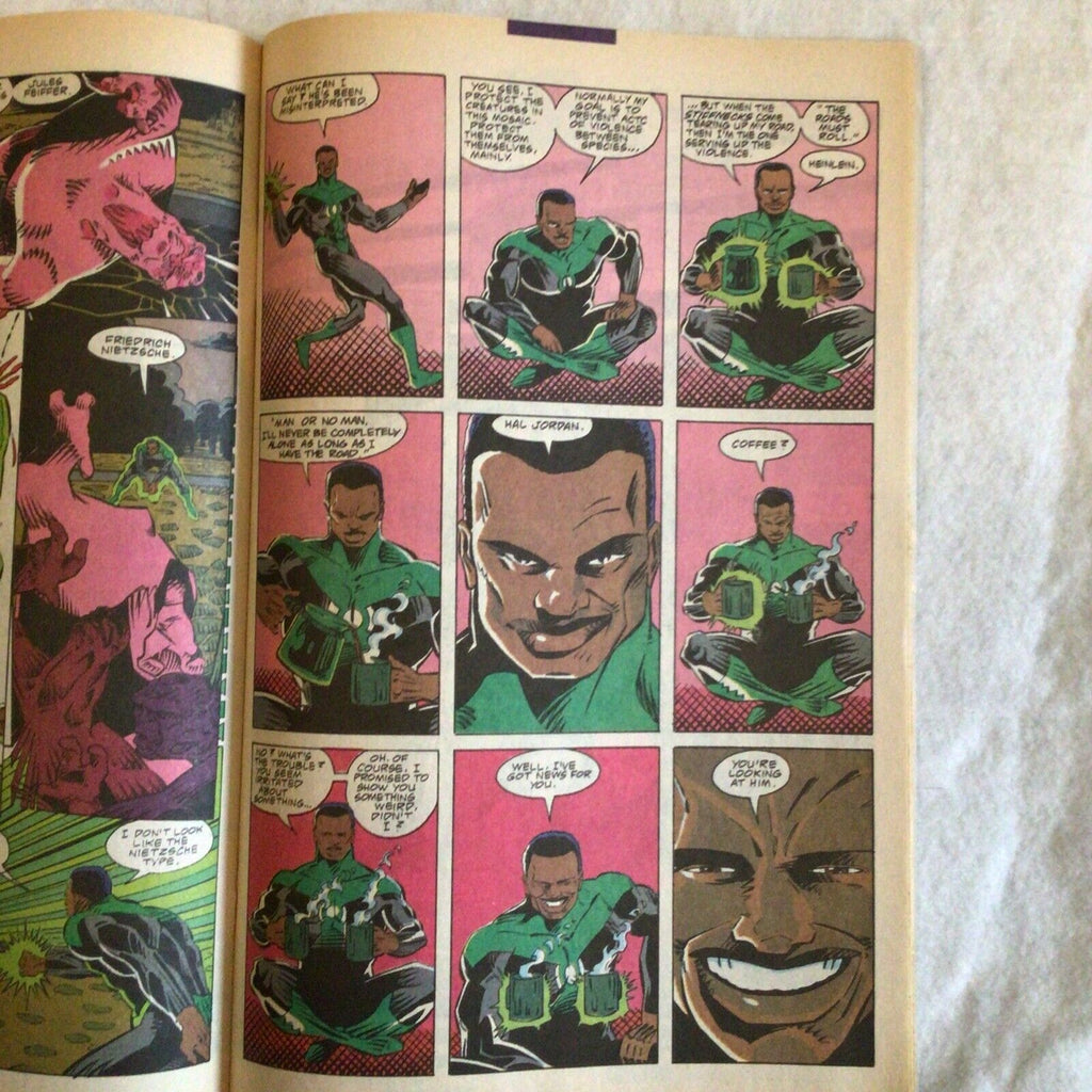 COMIC - DC Comics GREEN LANTERN Mosaic Vs CHAOS  - Jun 1992 - New York - (8854)