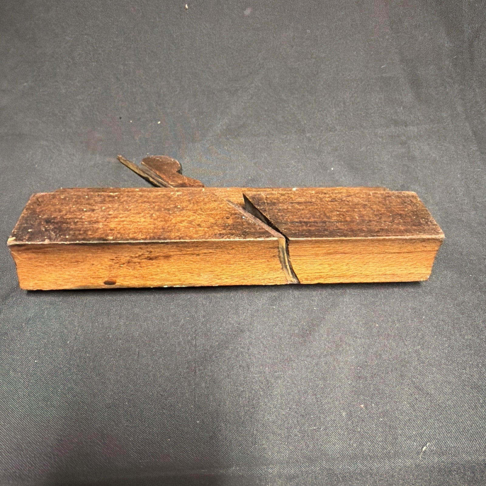 Antique British Wooden Moulding Plane 9.5" J Graham? - (1859)