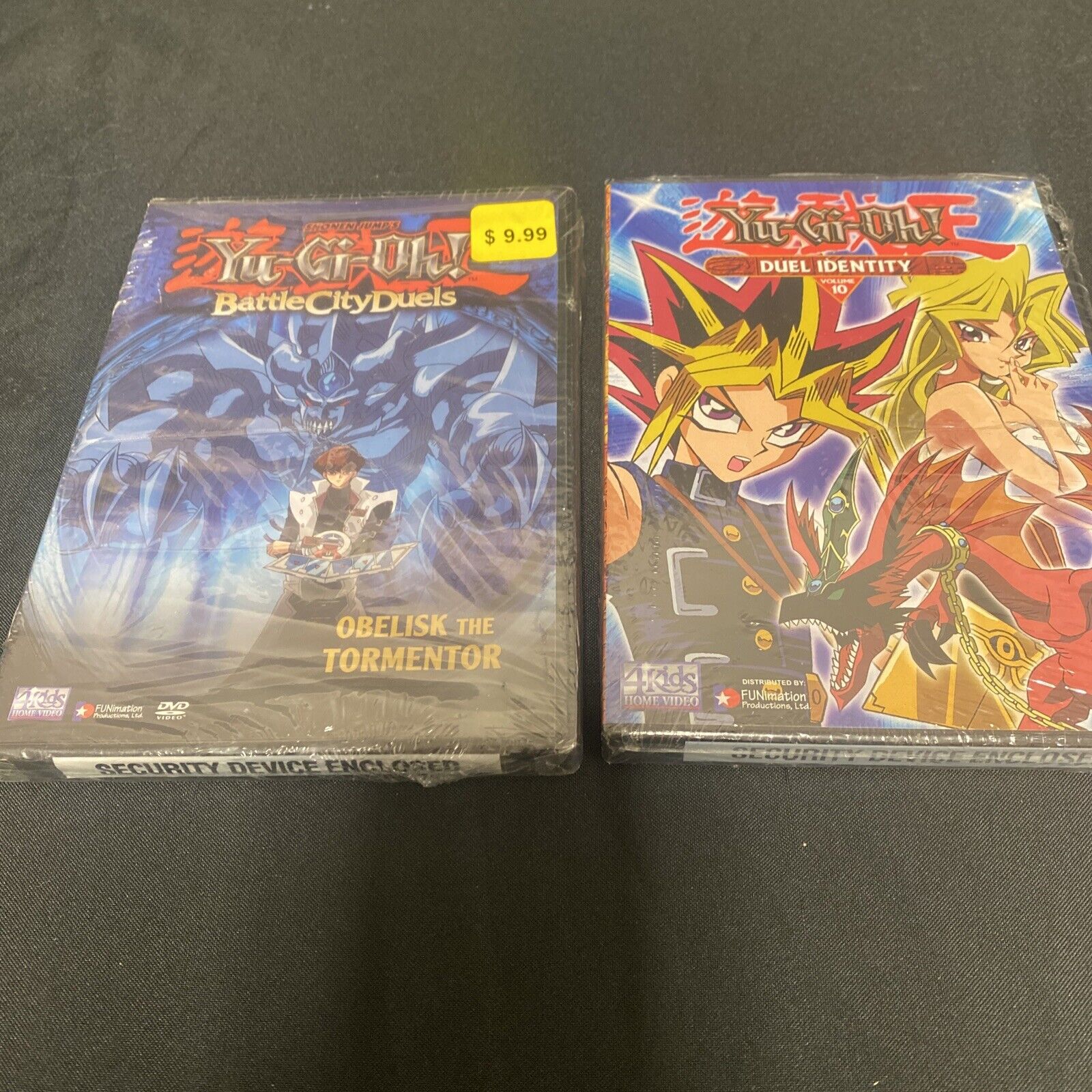 Yu-Gi-Oh! Import DVDs Sealed - Duel Identity #10 + Obelisk1996 - (6371