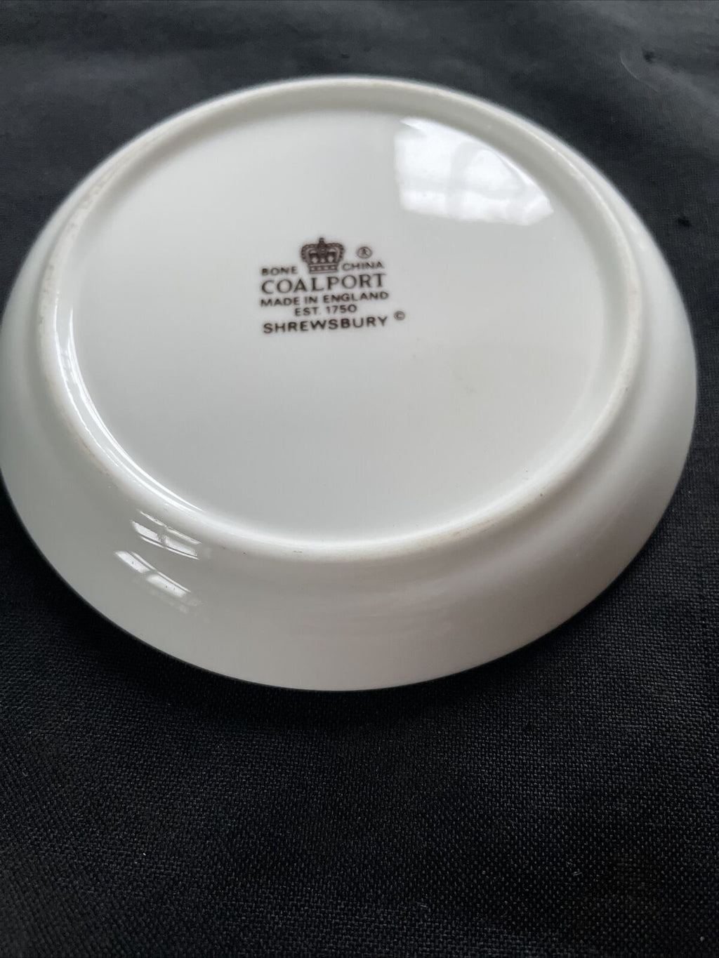 Coalport Bone China Pin Dish mint condition floral collectors - (9372)