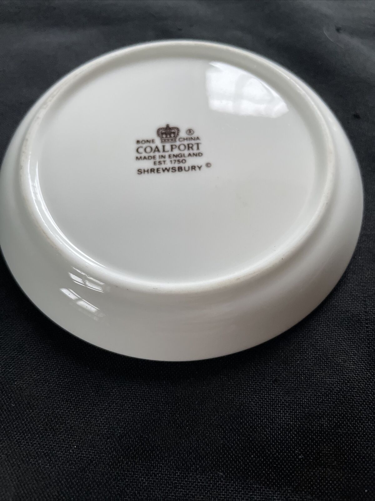 Coalport Bone China Pin Dish mint condition floral collectors - (9372)