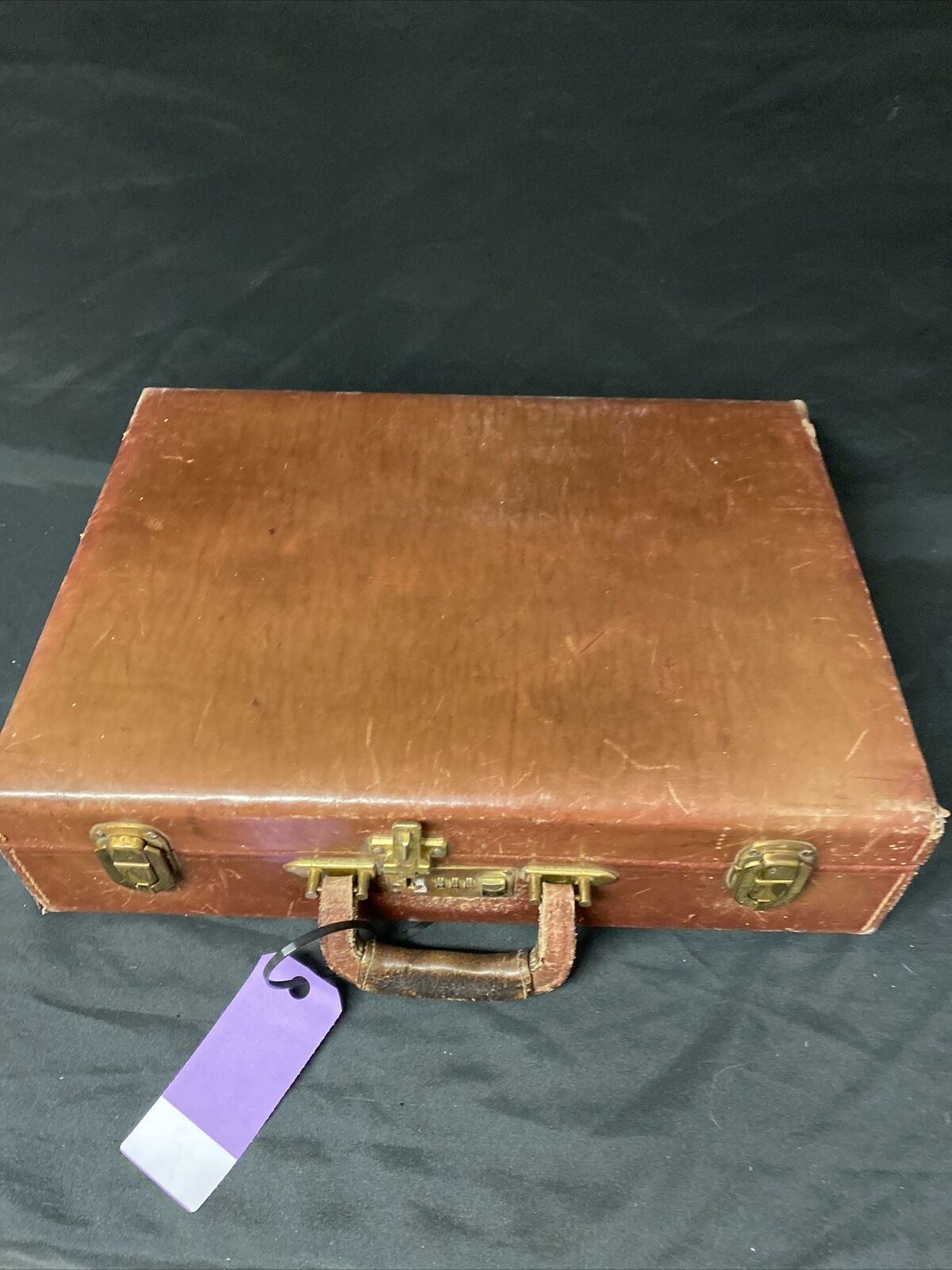VINTAGE - KANGORA Wear Best RARE Leather Briefcase +Removable Attache - (8997)