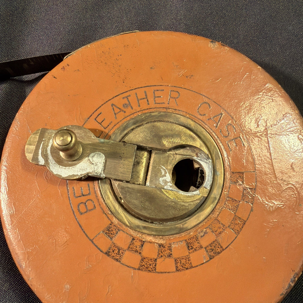 Vintage Stabila Made in Germany Brass & Steel Measuring Tape Inch's - (1991)