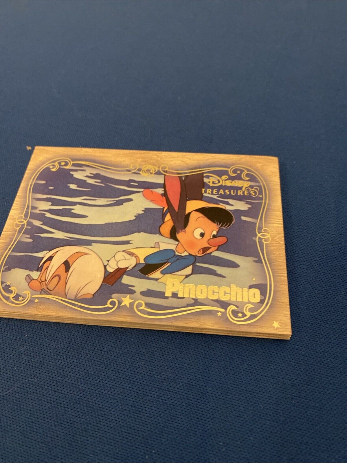Upper Deck 2003 Disney Treasures Pinocchio x7 out of 10 Trading Cards (5768