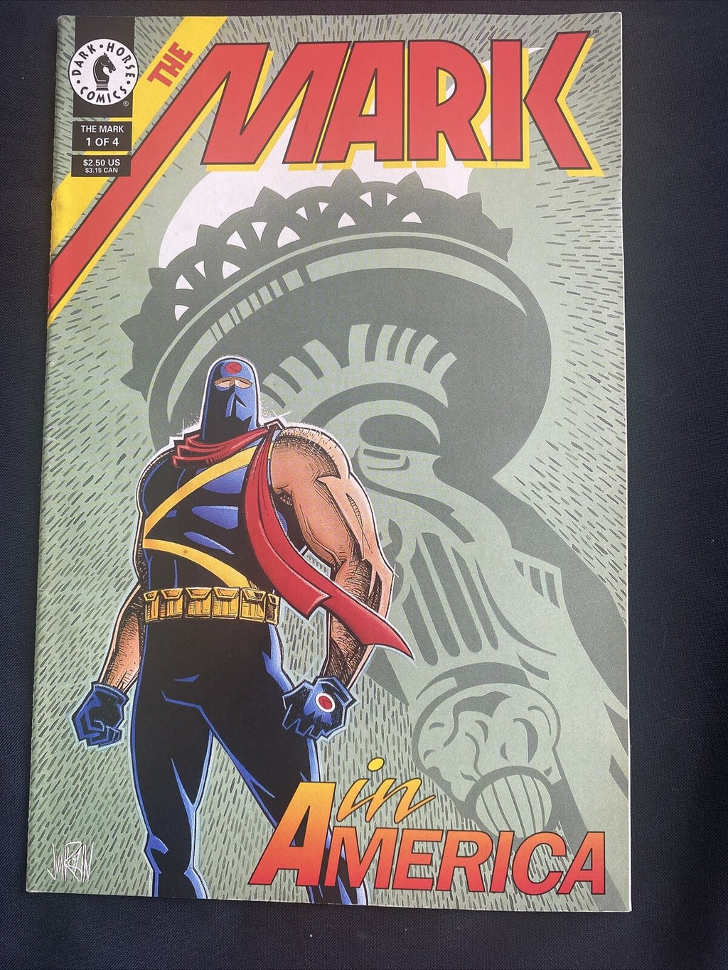 COMIC  - DARK HORSE Comics - The MARK in AMERICA #1 Dec 1993 - (8756)