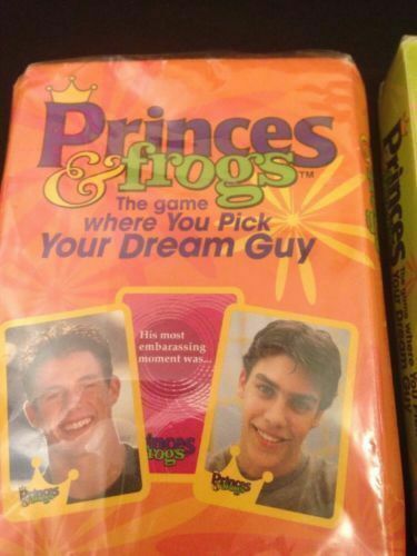 Princes & Frogs USA card game x 2 packs - Fun imaginary dating game (6100)