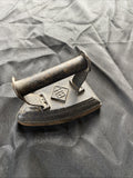 Antique Cast Iron Flat Clothes Iron by B.H No 4  - Doorstop Kitchenalia - (1189)