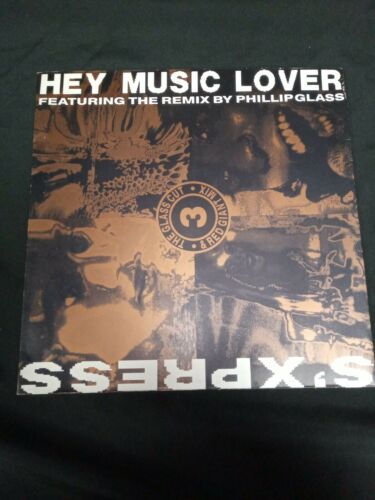 VINYL RECORD - S'Express Hey Music Lover The Glass Cut Mix 12" - (6960)