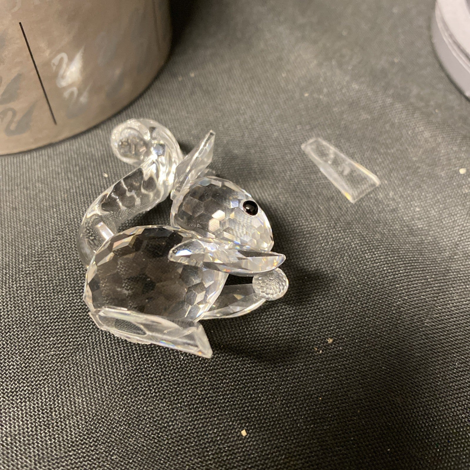 Swarovski Silver Crystal Mini Squirrel Boxed SEE NOTE - (1620)