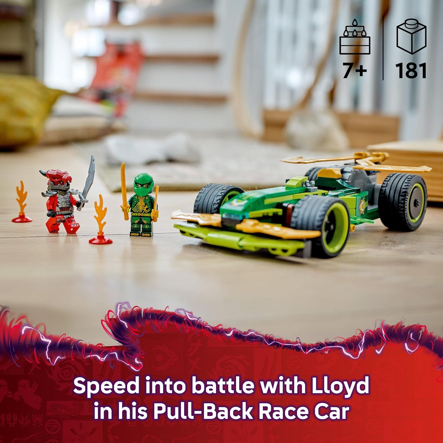 LEGO Ninjago - Lloyd's Pull Back Race Car - 71828